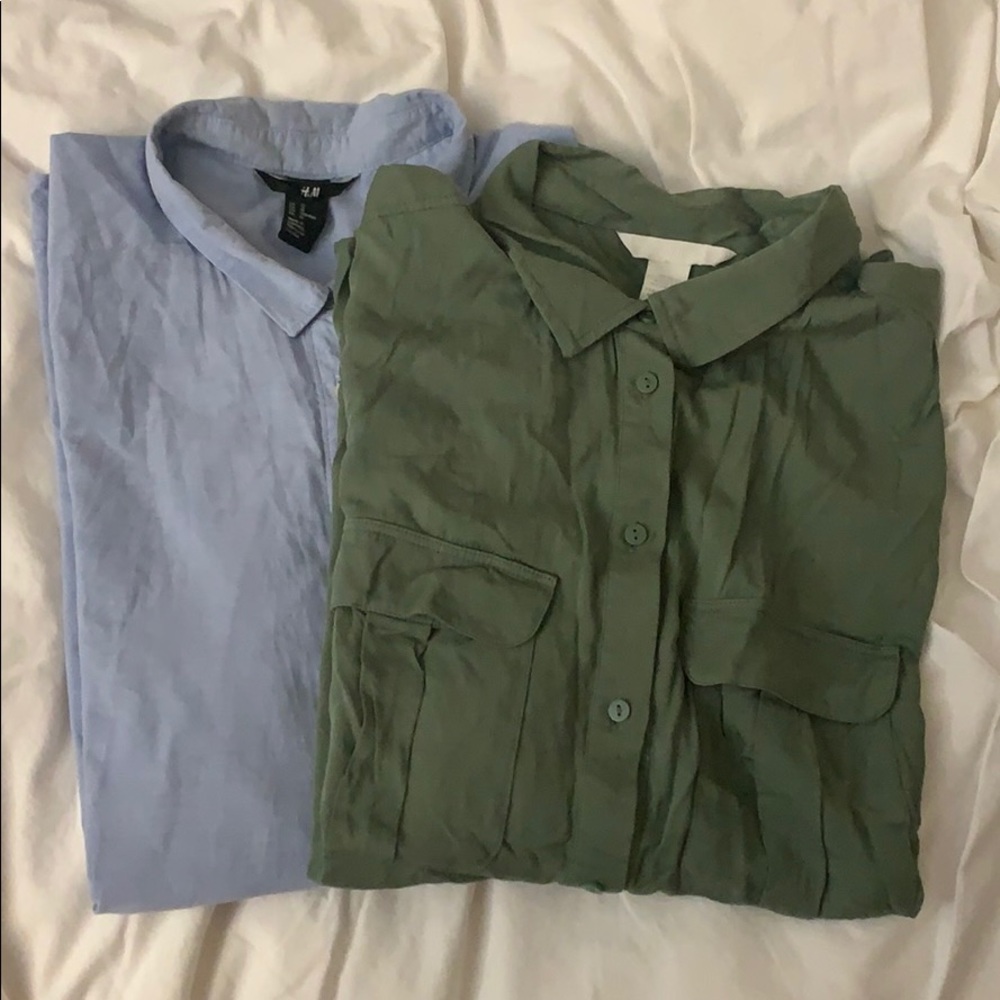 H&M bundle shirts